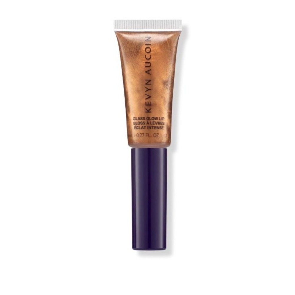 NEW Kevyn Aucoin Glass Glow Lip Gloss Spectrum Bronze Shimmer 0.27oz 8ml